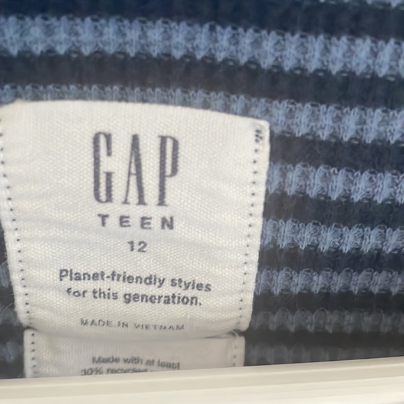 Blue striped tee - Picture 2 of 4